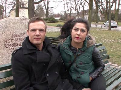 Berliner Couple kommt mit zum Fickvideo Dreh
